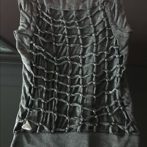 Chaser Long Sleeve Back Laced Shirt Size XS